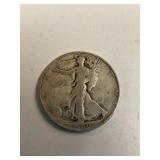 1940-S Walking Liberty Silver Half Dollar