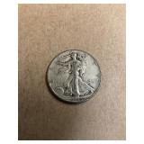 1945 Walking Liberty Silver Half Dollar