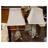 Glass lamps 23ï¿½ Tall