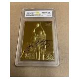 1996-97 Fleer 23KT Gold Kobe Bryant Rookie Card