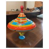 Vintage Ohio Art Carousel Spinning Top