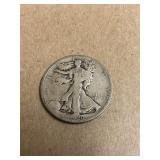 1920 Walking Liberty Silver Half Dollar