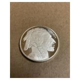 Silver One Troy Ounce Buffalo Round