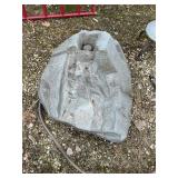 Landscaping rock fountain (no pump)