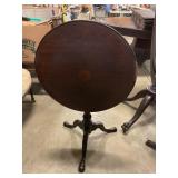 Wood side table 26ï¿½ T