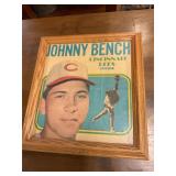 Johnny Bench Framed Print 10ï¿½ x 11ï¿½