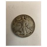 1939 Walking Liberty Silver Half Dollar