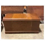 Solid White Cedar Blanket Storage