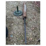 Patio umbrella with stand