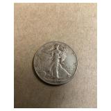 1946  Walking Liberty Silver Half Dollar
