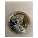 2021 one ounce fine silver walking liberty dollar