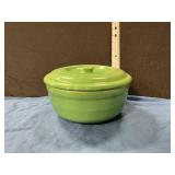 Crock bowl w/ lid