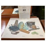 Signed Don Ensor Print Primitives