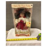 Collectible porcelain doll