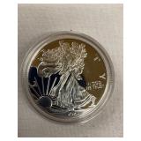 2021 one ounce fine silver walking liberty dollar