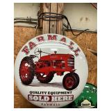 16ï¿½ metal Farmall sign
