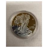 2021 one ounce fine silver walking liberty dollar