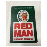 Advertisement tin sign 12ï¿½ x 8ï¿½