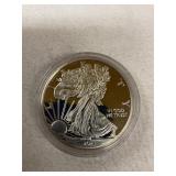 2021 one ounce fine silver walking liberty dollar