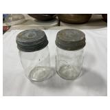 Pint jars w/ zinc lids