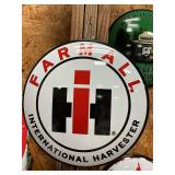 16ï¿½ metal Farmall sign