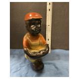 Vintage black Americana ceramic figure