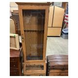 Gun Cabinet w/ bottom storage hold 8guns