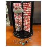 Jewelry some 9.25 on rotating jewelry holder