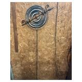 Metal garden spins &rotates sculpture 76ï¿½ tall