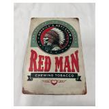 Advertisement tin sign 8ï¿½ x 12ï¿½