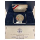 2002 US military Bicentennial commemorative dollar