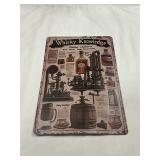 Advertisement tin sign 12ï¿½ x 8ï¿½