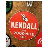 Kendall 23ï¿½ metal sign