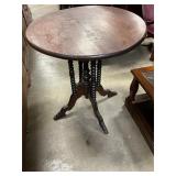 Antique lamp table 27ï¿½ tall