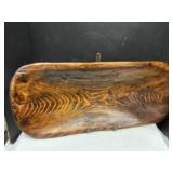 Wooden dough bowl