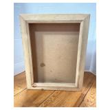 Shadow box Unfinished &no glass 15ï¿½x12ï¿½