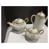Porcelain tea set