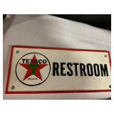 Cast iron sign 9 1/2ï¿½ long