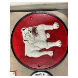 Bulldog sign 9ï¿½ cast iron