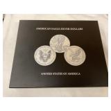 Walking liberty, American Eagle silver dollar case