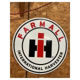 23ï¿½ metal Farmall sign