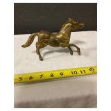 Brass horse