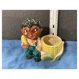 Vintage black Americana ceramic figures