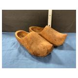 Vintage Dutch Wooden Clogs