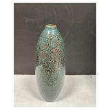 Pottery vase 11" tall