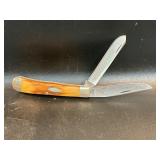 CaseXX 3Dot 1977 Blue Scroll  Stag Handle