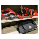 Black and decker Firestorm Tool Set with bag