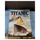 Titanic metal sign 16"x11"