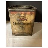 Mobil grease can