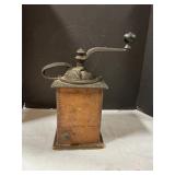 Antique coffee grinder